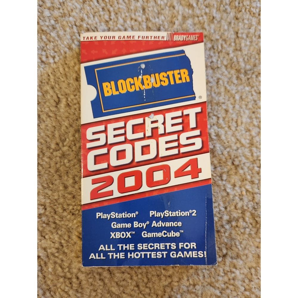 Blockbuster Secret Codes 2004